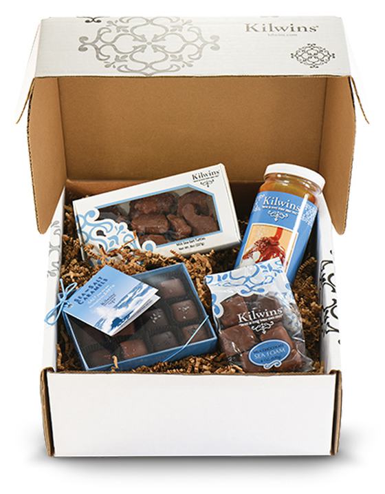 Our Grand Sea-Salt Lover's Collection Kilwins gift box