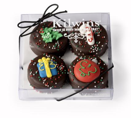 4 pc. Specialty Dark Chocolate Cookies — Kilwins