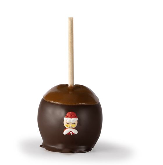 Dark Chocolate Topper Caramel Apple — Kilwins